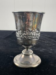 Silver-plated Pedestal Goblet