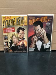 2 Archard's Agents Comicbooks.  Lot 140