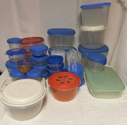 Large Lot Of Storage Plastic Containers