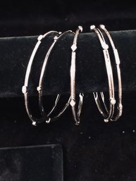 Five Piece Silver Bracelet Set 361