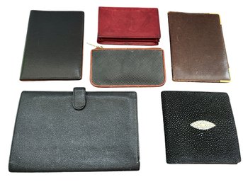 Lot Of Designer Leather Wallets Gucci, Cartier, Coach, Bottega Veneta