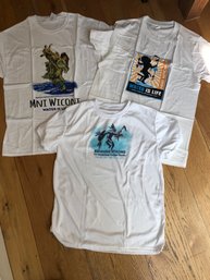 3 New T-shirts - Size Large - American Indian Youth