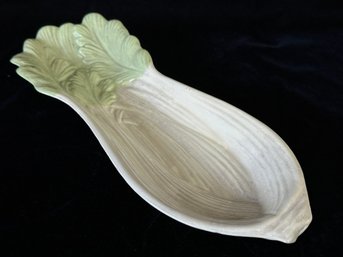 Celery Pottery Dish