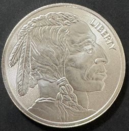 One Troy Ounce .999 Fine Silver Round