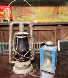 A Pair Of Vintage Lanterns