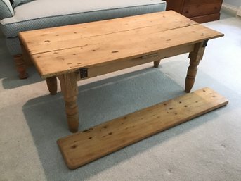 Antique Drop Leaf Coffee Table