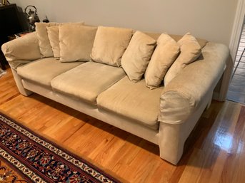 Vintage Velvet Sofa #1