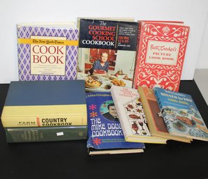 Collection Of Vintage Cookbooks