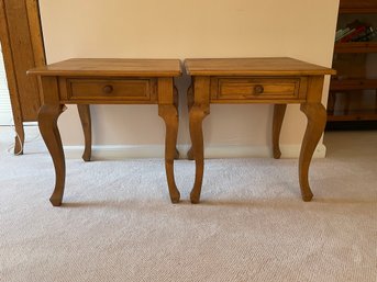 Pair Of Lillian August Side End Tables