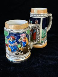 Pair Of Beer Steins