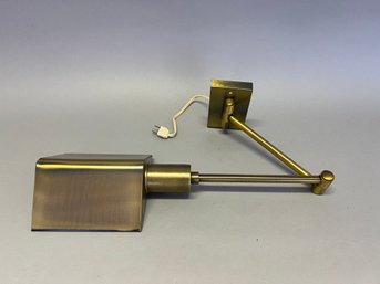 Brass Swing Arm Lamp