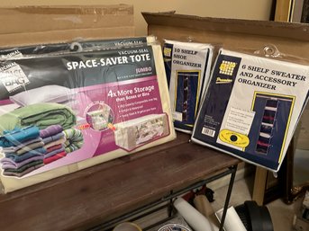 Storage Bags And Organizers - NEW In Bags