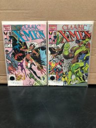 2 Classic XMen - Marvel 25th Anniversary.   Lot 35