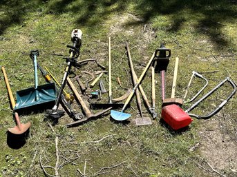 An  Assortment Of Yard & Garden Tools For Every Season