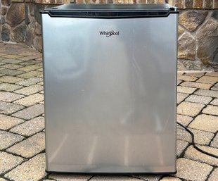 A Whirlpool Stainless Refrigerator