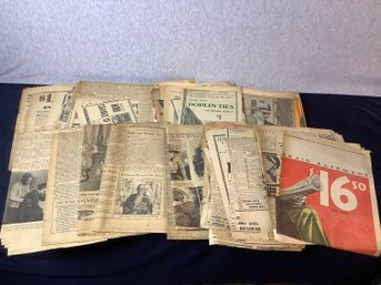 Vintage Newspapers Lot