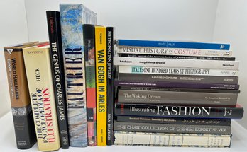 20 Art Books, Mostly Large Coffee Table Books