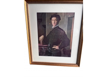 'Portrait Of A Young Man' -Framed Print