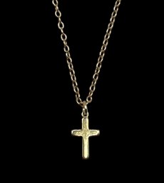 Vintage 12K GF Cross On Chain