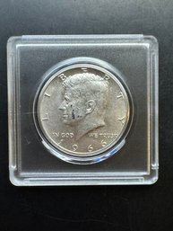 1966 Kennedy 40 Silver Half Dollar