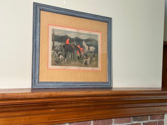 Vintage English Fox Hunt Framed Print By TM Hollams, 2 Of 4