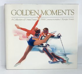 Golden Moments: A Collection Of United States 1984 Commemorative Olympic Issues Book