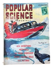 Popular Science Magazine January 1938