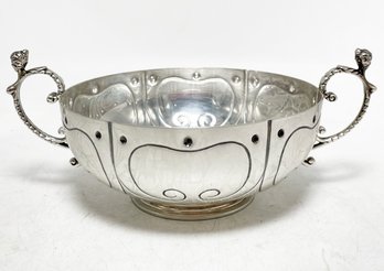 A Vintage Cartier Sterling Silver Candy Dish Or Nut Bowl