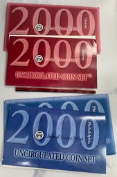 2000 United States Mint Uncirculated Coin Set Denver And Philadelphia