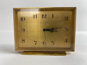 Tiffany And Co. Table Clock