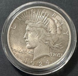 1924 Silver Peace Dollar