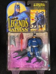 1994 Kenner Legends Of Batman - Cyborg Batman New In Package With Card