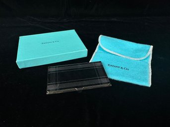 Tiffany & Co Sterling Silverplate Business Card Case