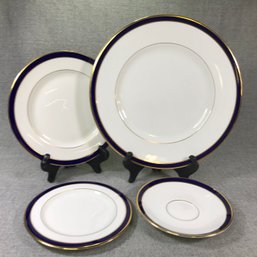 Retail Value $3,800 - LENOX - FEDERAL COBALT China Set For 16 - Incredible Set - Never Used - INCREDIBLE