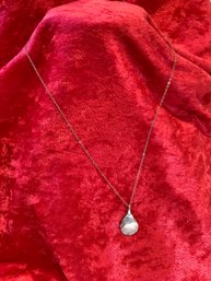 Sterling Silver Pendant Necklace 2.00 G.