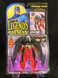 1994 Kenner Legends Of Batman - Knightquest Batman New In Package With Card