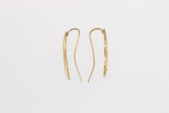 14k Yellow  Gold Earrings