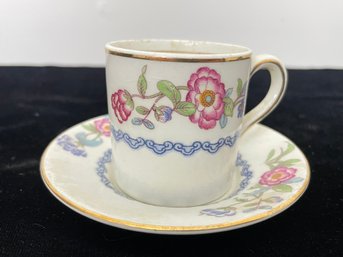 Vintage Porcelain English Cup With Saucer