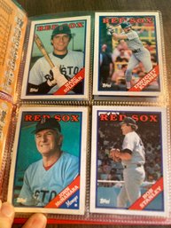 Topps Baseball Card Team Set - Boston Red Sox