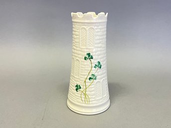 Belleek Castle Vase