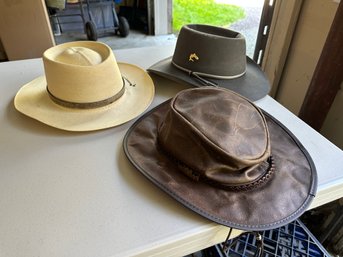 3 Men's Quality Hats