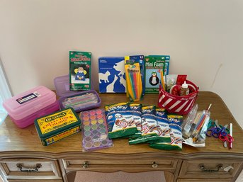 Childrens Arts And Crafts Lot