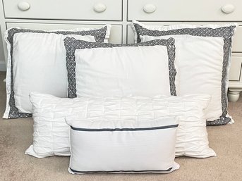 Attractive Modern Accent Pillows And Shams By Nicole Miller And DKNY