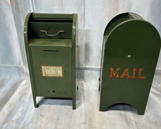 A Pair Of Vintage 1950s Postal Banks