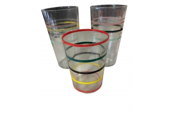 3 Vintage Glasses