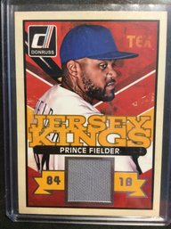 2014 Panini Donruss Jersey Kings Prince Fielder Jersey Relic Card - M