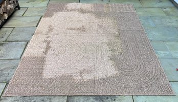 A Modern Outdoor Rug - Wet Not Stained