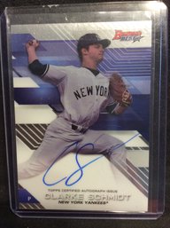 2017 Bowman's Best Clarke Schmidt Autographed Card - M