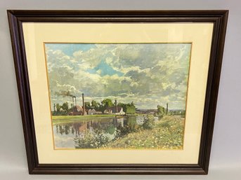 Framed Print Of Pissarro Painting