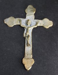 Solid Bronze Crucifix African Cross